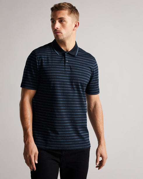<P>Ss Logo Striped Polo</P>